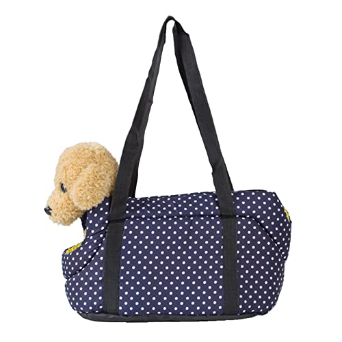 Bolsa de transporte para perros de lado suave y acogedor tamaño Big en navy 5