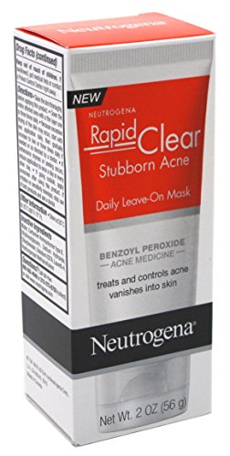 Neutrogena Rapid Clear Leave-In Mask 2 Ounce (59ml) (2 Pack)