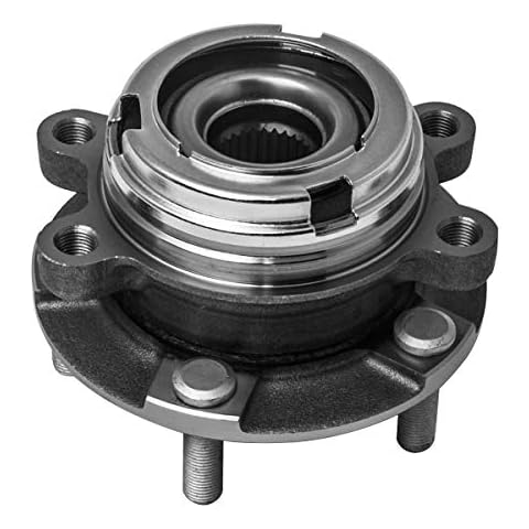 Front Wheel Hub and Bearing Assembly (Fits vehicles With 2.5L L4 and 29 Splines Only) Compatible With 2007-2012 Nissan Altima (4-wheel ABS) AUQDD 513294 [5 Lug Hub] Cover