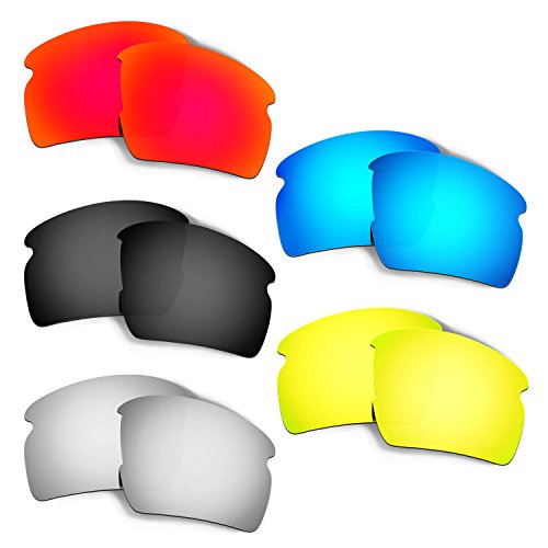 Verres Flak 2.0 Oakley pour le cyclisme et le running en lot de 5