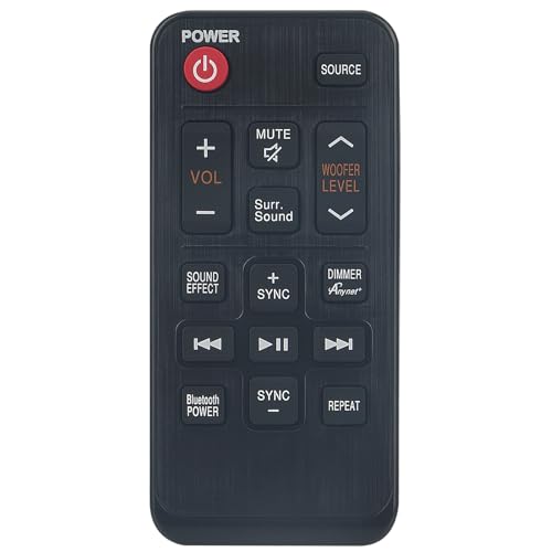 Télécommande de rechange AH59-02615A pour système audio de salon Samsung HW-H600
