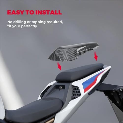 Capot selle passager BMW S1000RR l'esprit racing look carbone