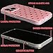 GOKAR Polka Dot Phone Case Retro Cute Aesthetic Vintage Classic Phone Case Compatible with for iPhone 14, Pink