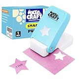 UCEC Star Hole Punch 1 Inch, Paper Punch, Star Punches for Paper Crafts, Crafting Cutter for Crafting Card, Making Scrapbook, DIY Office Supplies