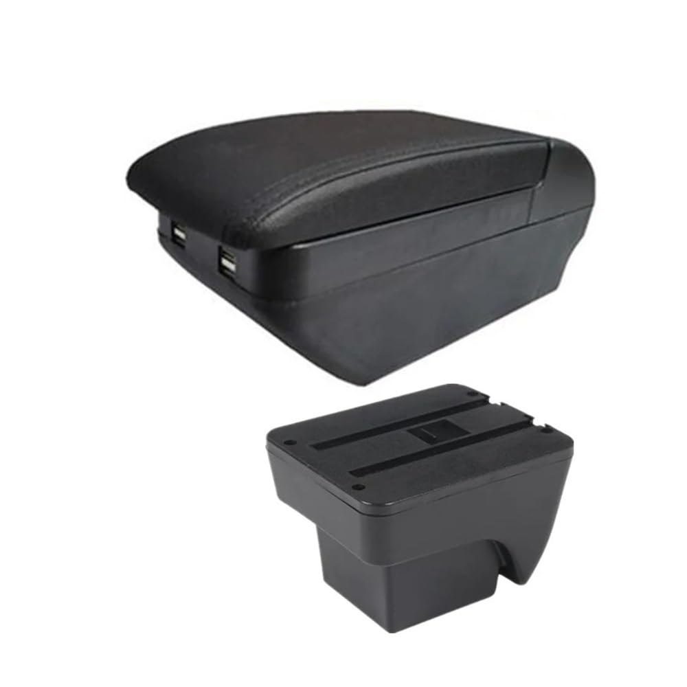 Yulegudi H Black Line 4Usb Car Armrests For Seat For Ibiza 6J For 6L 2018-2025