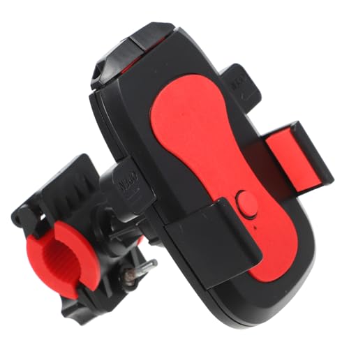 TOYANDONA Skakande Mobilhållare för och Motorcykel Justerbar Stabil Telefonhållare med Halkfri Design Robust Navigationsfäste för Elfordon och Motorcykel Slumpmässig Färg