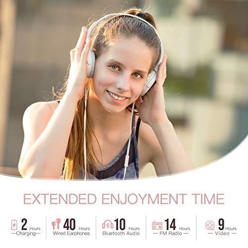 AGPTEK MP3 Player 16GB Bluetooth 5.0 mit Kopfhörer, 1.8 Zoll 70 Stunden Wiedergabezeit Digital Kinder MP3 Player FM… - Image 6