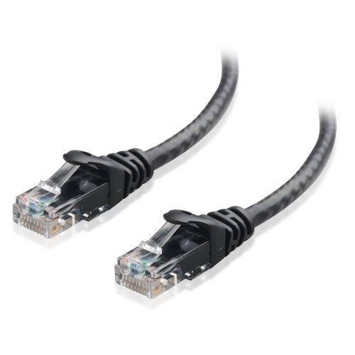 Cable Matters Snagless Long Cat 6 Ethernet Cable 150 ft (Cat 6 Cable, Cat6 Cable, Internet Cable, Network Cable) in Black