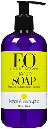 EO Products Liquid Hand Soap - Lemon & Eucalyptus - 12 oz