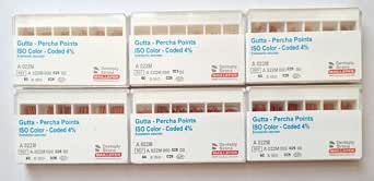 Dentsply Gp Point 4% 25 Size Red | Packet of 60 Sticks | Dentsply Gp ...