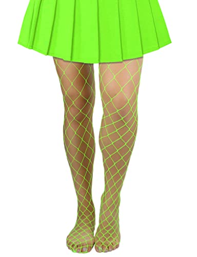 Image of Lastclream High Waisted Fishnet Tights for Women Sexy Fishnets Stockings Full Footed Fishnet Sheer Pantyhose Plus Size