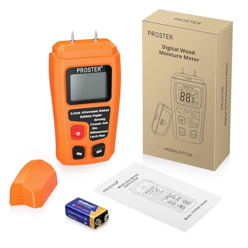 Proster PST050 Wood Moisture Meter - Digital Moisture Detector Moisture Tester thumb #6