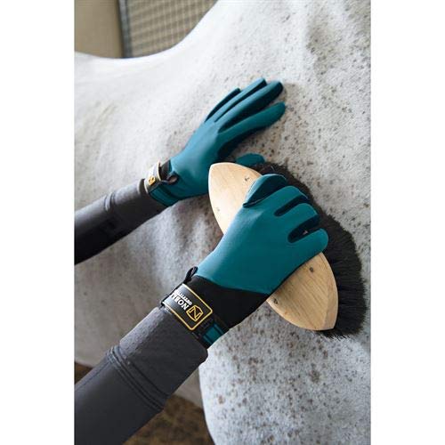 Noble Equestrian Gloves, Size 7, Purple Ash