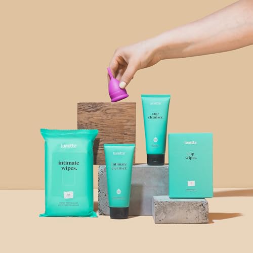 Lunette Cup Cleanser – Menstrual Cup & Disc Wash,– pH-Balanced, Vegan, Gentle & Silicone-Safe, Lemon & Eucalyptus Scent – Travel-Friendly & Eco-Friendly Tube - 100 ml / 3.4 Fl Oz - Image 7
