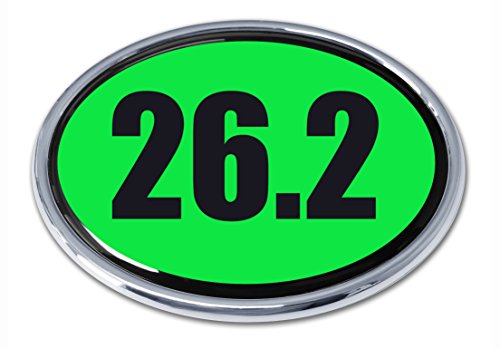 Emblema para padres 26.2 para coche, presume tu maratón en los viajes diarios en familia