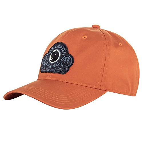 Fjällräven Unisex Classic Badge Kappe, Terracotta Brown, L/XL