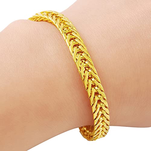 Bracelet LuisFranklin maille quille 5mm finition haut de gamme