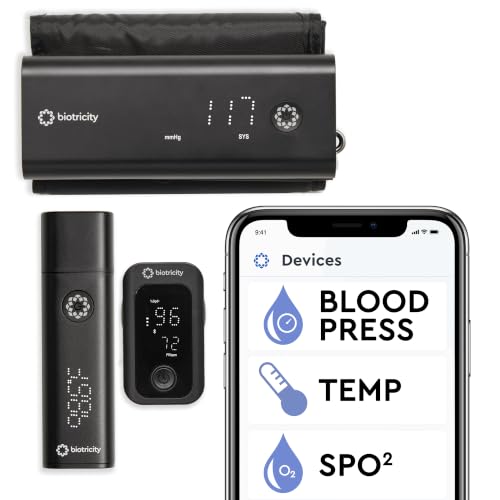 Biotricity Biokit | 3-in-1 Smart At-Home Vitals Monitoring Kit