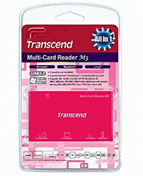 Transcend TS-RDM3W All in 1 USB 2.0 Multi Card Reader (White)