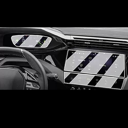 Écran central de navigation GPS tactile anti-rayures pour Peugeot 408