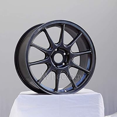 NEW WHEELS 4 PCS ROTA WHEELS STRIKE 18x8.5 PCD: 5X114.3 OFFSET:44 HB:73 HYPERBLACK 19.7 LBS
