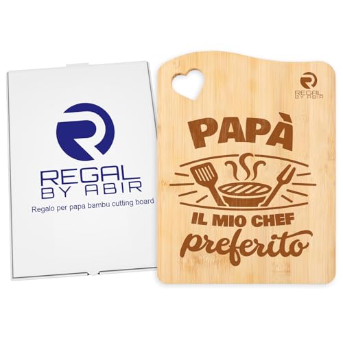 REGAL BY ABIR Personalized Dad Gift – Custom Chopping Board for Father’s Day, Birthday or Christmas – Unique Gift from Son or Daughter