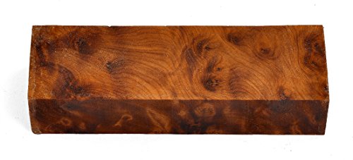 Thuya Burl Knife Handle Block