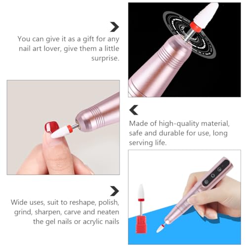 Taladro Eléctrico para Uñas Healeved Recargable miniatura 6