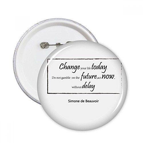 Cadeaux multicolore XL bouton rond badge pins inspirant pour proches