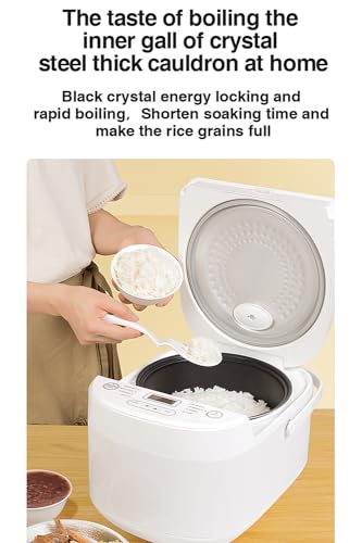 ZOLELE-Smart-Rice-Cooker-5L-ZB600-Smart-Rice-Cooker-for-Rice-Porridge-Soup-Stew-and-More-With-16-Preset-Cooking-Functions-24-Hour-Timer-Keep-Warm-Function-and-Non-Stick-Inner-Pot-White