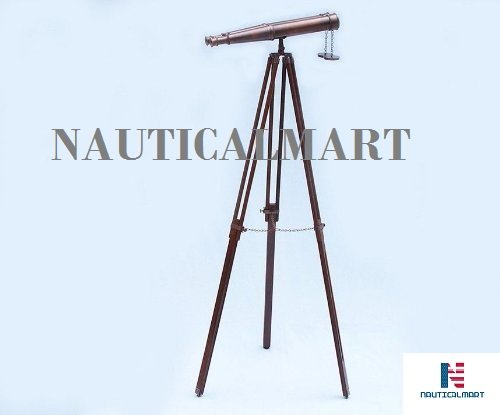 NauticalMart binoculares de cobre con trípode 62" miniatura 2