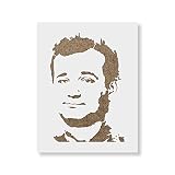 Bill Murray Stencil - Easy-to-Use for Personalized People-Themed Projects