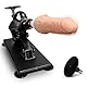 Fickmaschine Sexmaschine für die Frau mit Heiz- & Vibrationsfunktion - Automatische Stöße für G-Punkt & Anal - Kompatibel mit Dildos Saugnapf & 3XLR-Anschluss