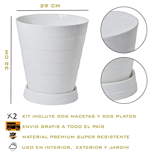 El mejor review de Macetas blancas grandes del mes. 24 El mejor review de Macetas blancas grandes del mes. 24