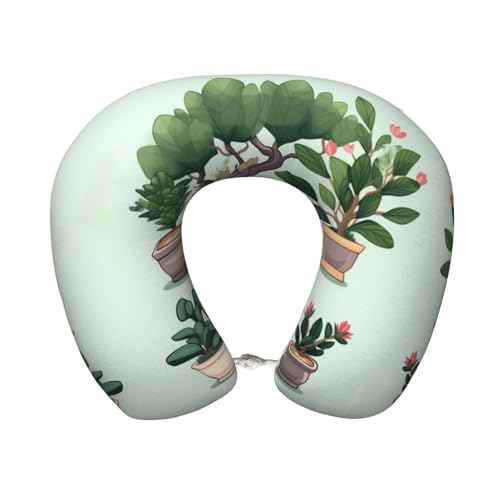 Almohada de viaje espuma viscoelástica 30 cm miniatura 1
