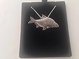 Dorade F31 Pendentif en véritable argent sterling 925 fabriquée à la main avec chaîne 26 cm-prideindetails Coffret cadeau