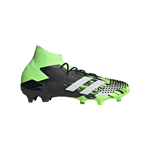 adidas PREDATOR MUTATOR 20.1 FG, Men's Soccer Shoe, Signal Green Ftwr White Core Black, 3.5 UK (36 EU)