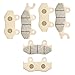 ZICOO Sintered Front & Rear Brake Pads for Yamaha YFZ450R YFZ 450R 2009-2025 YFZ450 YFZ 450 YFZ450X, Raptor 700 700R