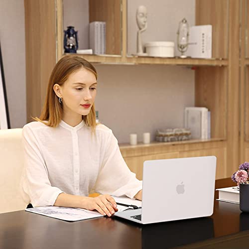 Image of MOSISO Compatible with MacBook Air 13 inch Case M5 2026 M4 2025 M3 M2 2024-2022 A3449 A3240 A3113 A2681,Hard Shell&Keyboard Cover&Screen Film&Pouch for MacBook Air 13.6 inch Case, Stone Gray