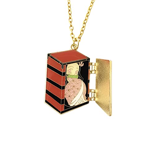 Anime Cute Necklace, Metal Cartoon Pendant for Women and Men2