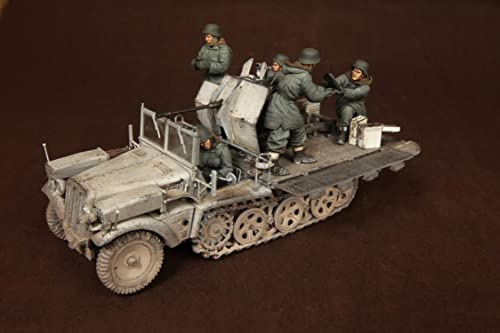 Kit Modelo Resina 1:35 Con 5 Figuras sin Montar miniatura 1