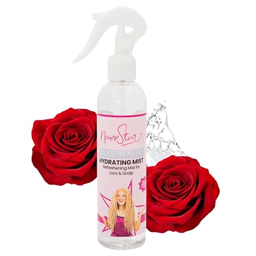 Nappstar Agua de Rosas Hidratante en Spray 8 Fl Oz