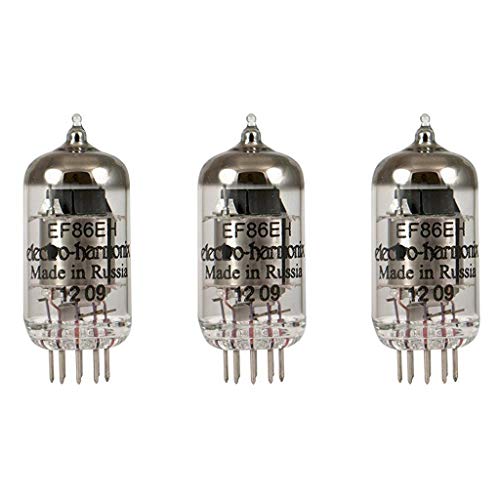Brand New Gain Matched Trio (3) Electro-Harmonix EF86 / 6267 Vacuum Tubes