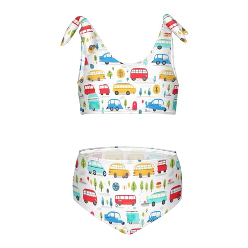 Image of Toddler 2 Pieces Bikini Set Cute Frog Mushroom Swimsuits for Girls Size 3T 20246923