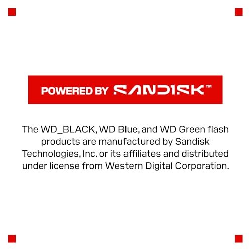 Image of Western Digital 2TB WD Blue SA510 SATA Internal Solid State Drive SSD - SATA III 6 Gb /s, M.2 2280, Up to 560 MB /s - WDS200T3B0B