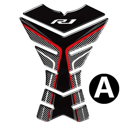 Protection réservoir haut de gamme aspect carbone pour moto YZF-R1M