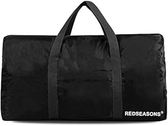 REDSEASONS Extra Large Duffle Bag Lightweight, 96L Travel Duffle Bag Foldable for Men Women, Black