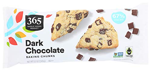 365 by Whole Foods Market Dark Chocolate Chunks - Rich and Creamy