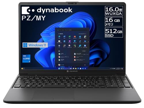 dynabook Windows11 Office付き Amazon.co.jp: dynabook PZ/MY Webモデル【大画面16型 画面比率