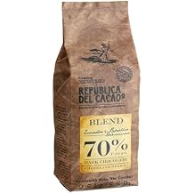 Republica del Cacao Ecuador and Dominican Republic 70% Dark Chocolate Couverture 5.5 lb. - 4/Pieces Extra Leadtime WS-409RDC30033-NF